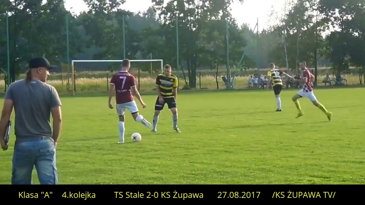 Skrót meczu: TS Stale - KS Żupawa (27.08.2017) Klasa "A"  /4.kolejka/
