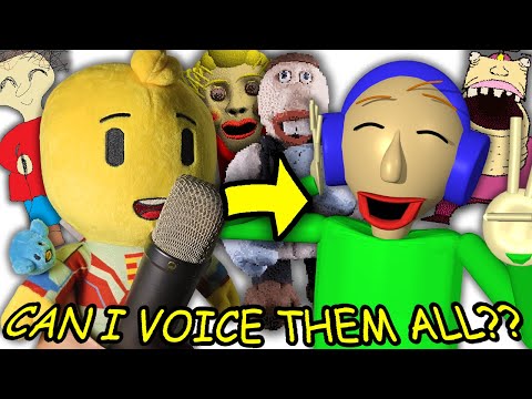 Can I Voice Every Single Baldi S Basics Character 