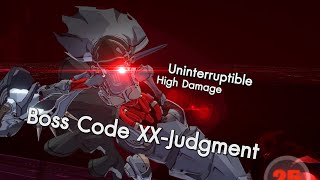 Post Honkai Odyssey : Intel Lv23 vs Boss Code XX-Judgment Lv25