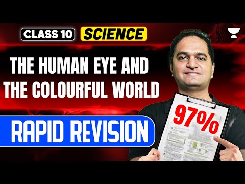 The Human Eye and The Colourful World in 20 Minutes | Class 10th | Rapid Revision | By Ajinkya Sir