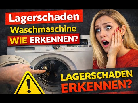 Waschmaschine Lagerschaden Reparieren