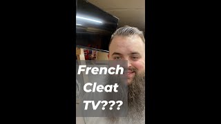 Tv on a French cleat? #frenchcleat #TVMount #toolwall #shopupgrade