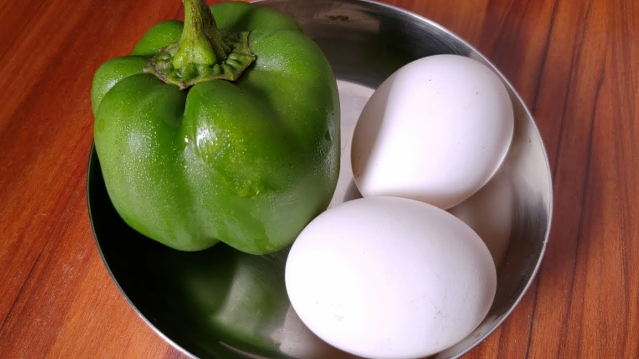 ಚಪಾತಿ- ಅನ್ನ ಸಂಬಾರ್ ಗೆ ಈ ರೀತಿ ರುಚಿಯಾದ ಪಲ್ಯ ಮಾಡಿ | Capsicum Egg Bhurji in Kannada | CAPSICUM Egg Fry