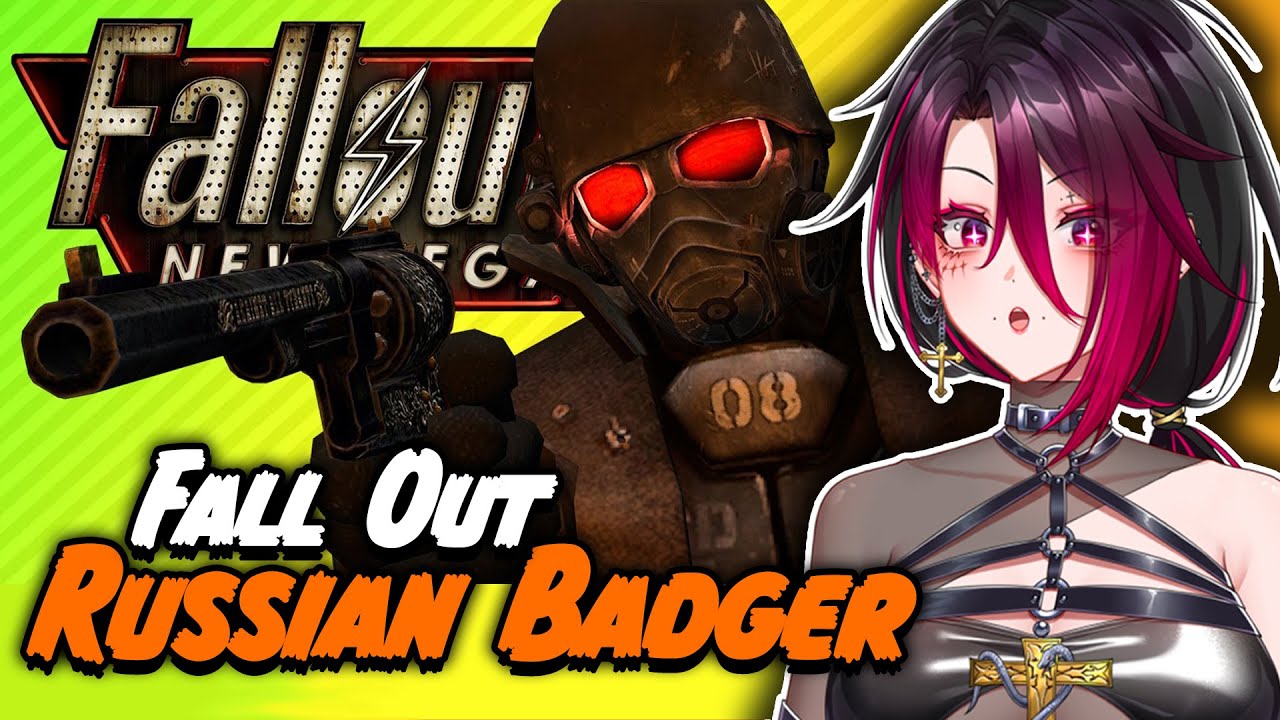 NEW VEGAS IS CRAZY!! Russian Badger Reaction