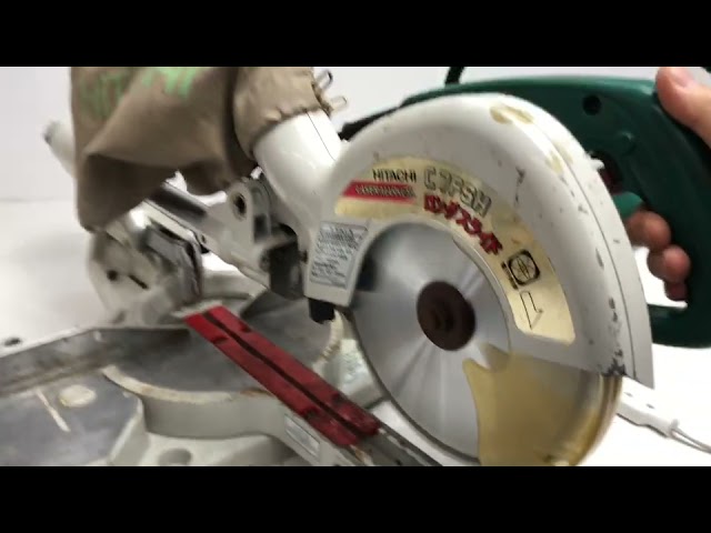 日立C7FS スライド丸ノコ HITACHI 日立工機 C7FS 卓上 スライド丸のこ マルノコ 190mm 木工用