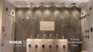 Kohler Shower Heads Demo