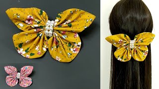 Easy Homemade Butterfly Bow Hairclip 💟 Amazing Gift Ideas