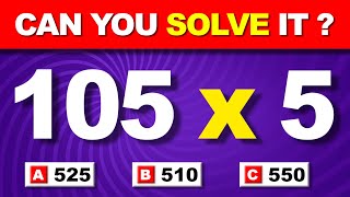 Ultimate Math Quiz! ➗✖️ | Easy, Medium, Hard & Impossible Levels #giftquiz Profile