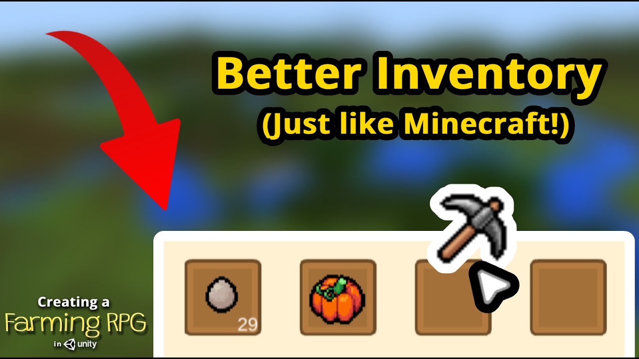 Moonlight Inventory System Creating a Farming RPG (like Harvest Moon) in Unity - Part 33 ...