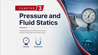 Fluid Mechanics | Chapter 3 | Cengel | Pressure and Fluid Statics