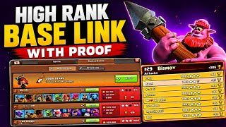 High Rank Base Link 🔥 with Proof 🔥 Thrower Strategy 🔴 Legend 1 League Live Attacks 
