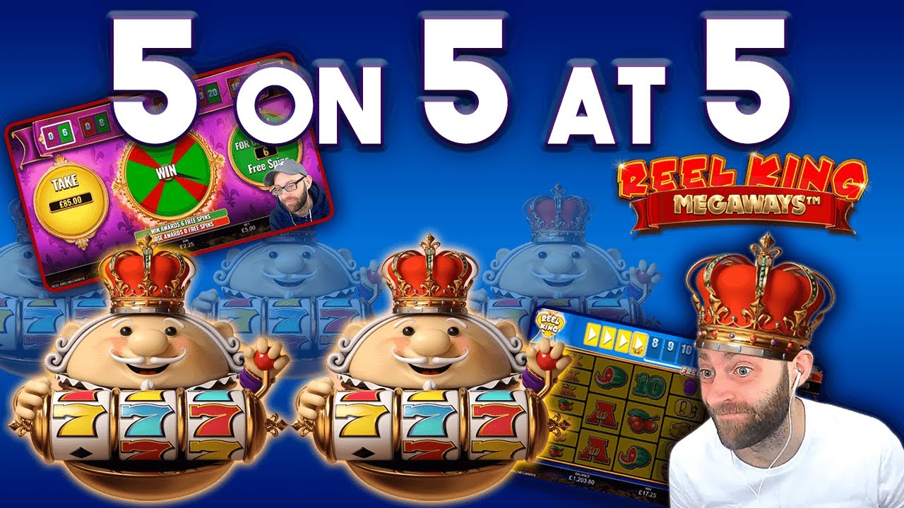 Большой выигрыш в Reel King Megaways? 5 на 5 на 5!