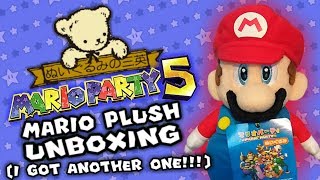 San-ei Mario Party 5 - Mario Plush Unboxing (I GOT ANOTHER ONE!!!)