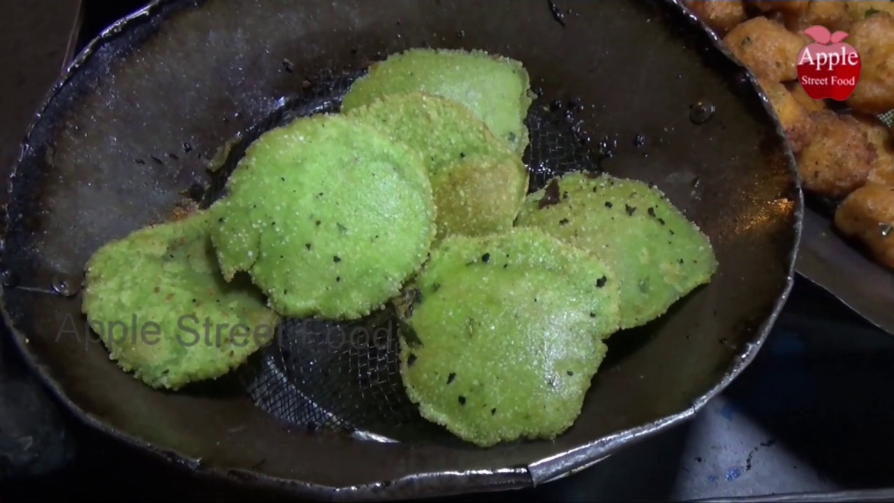 Keera Vada Madurai Street Food | madurai special keerai vadai | APPLE STREET FOOD