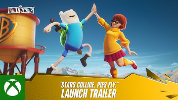 MultiVersus - Official Launch Trailer "Stars Collide. Pies Fly."