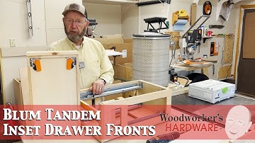 How to Install Blum Tandem Runners for Perfect Inset Drawer Fronts on Face Frame Cabinets!