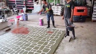 Stencil Stamped Concrete