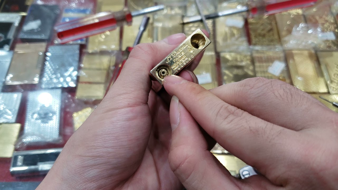 Tháo Tung Chiếc Bật Lửa Dupont Super  Xem Bên Trong Có Gì Hay  ( 0918924444)