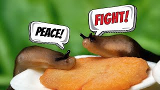 Why are my Pet Slugs so Angry? Funniest Scene Caught on Camera