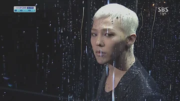 G-DRAGON_1013_SBS Inkigayo_BLACK(Feat. JENNIE KIM of YG New Artist)