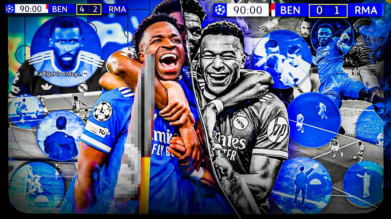 NADIE vio esto del Benfica 0-1 Real Madrid... Pero es increíble.