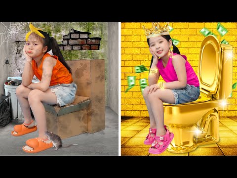 Rich vs Poor Students | Genius Hacks For Smart Parents By T-FUN