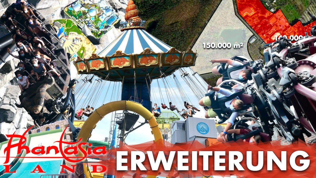 Die Erweiterung vom Phantasialand - Wie groß ist die Fläche wirklich?