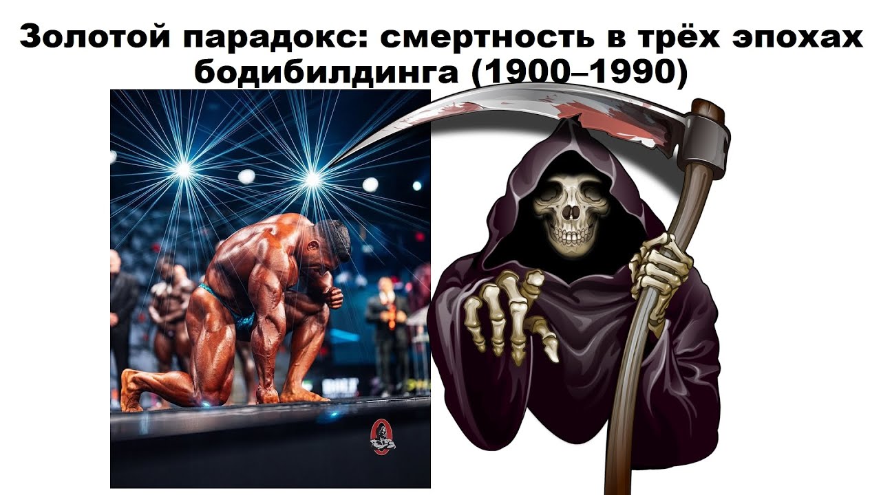 Золотой парадокс: смертность в трёх эпохах бодибилдинга (1900–1990 ...