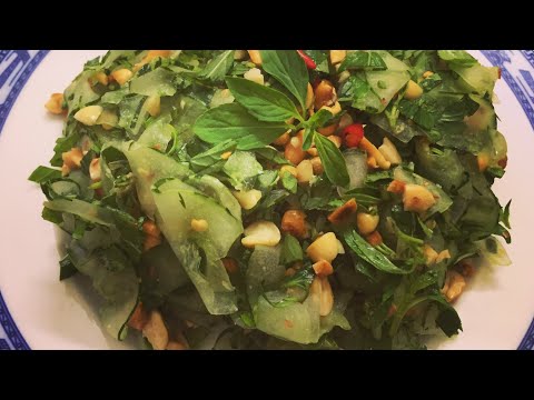 Video Gỏi dưa gang/ Dưa gang trộn | Bếp Nai - youtube