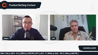 Week 16 NFL Betting Contest Consensus Predictions with @AdamChernoff and @LasVegasCris