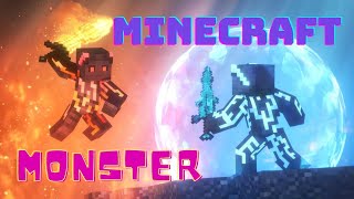 Монстр песня | minecraft клип на русском | Songs of war