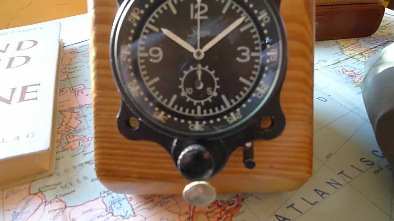SINN Nabo 17 AF Borduhr - German aircraft clock by Helmut Sinn