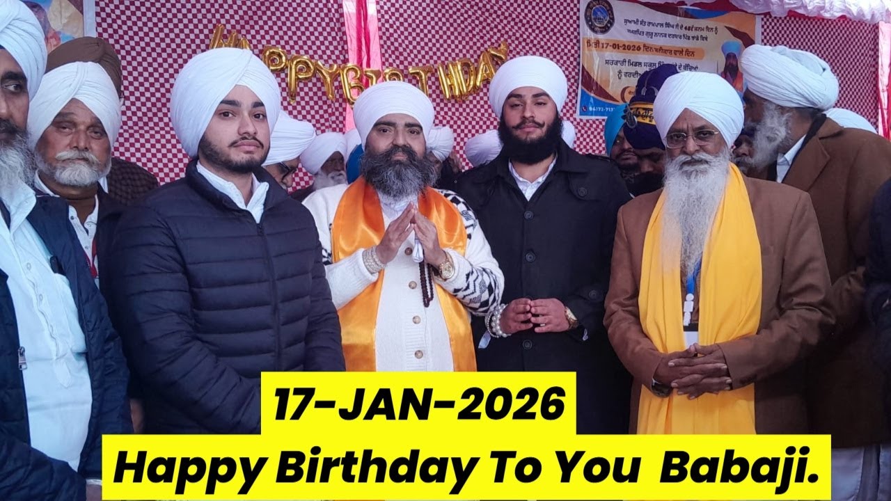 Happy Birthday To You Babaji ( Sant. Rampal Singh ji )