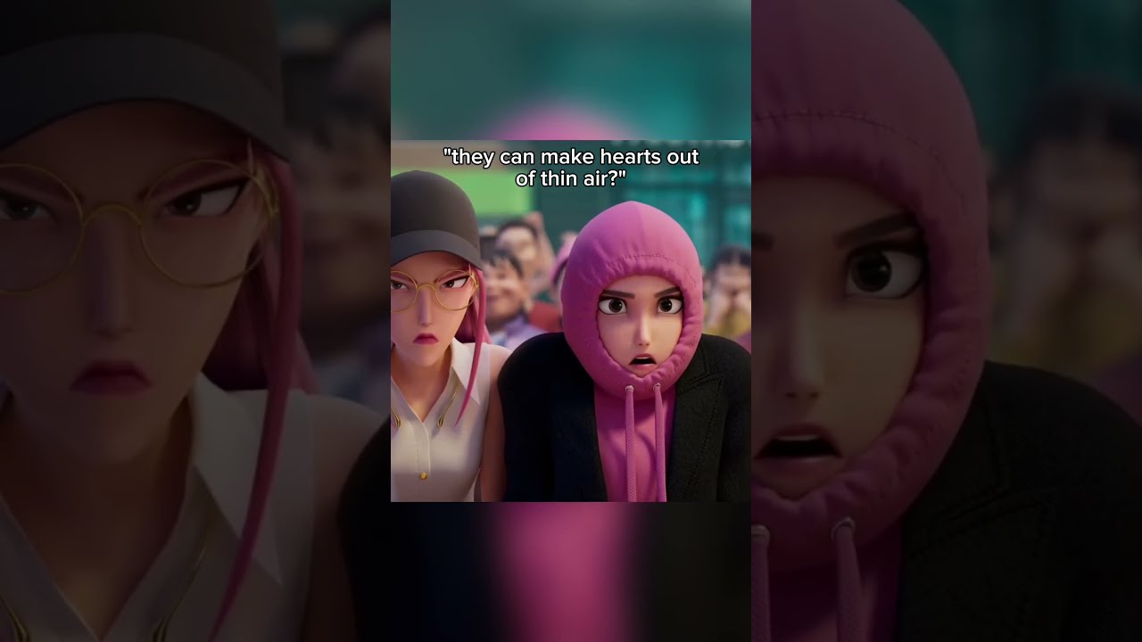 They Can Make Hearts Out Of Thin Air Kpopdemonhunters Netflixmovies Funny
