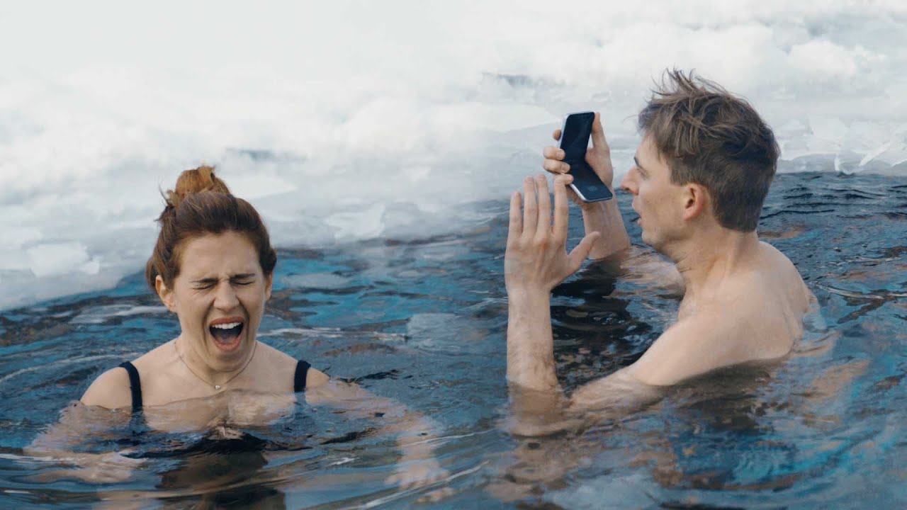 Wir waren in der ersten Eisbadi Europas
