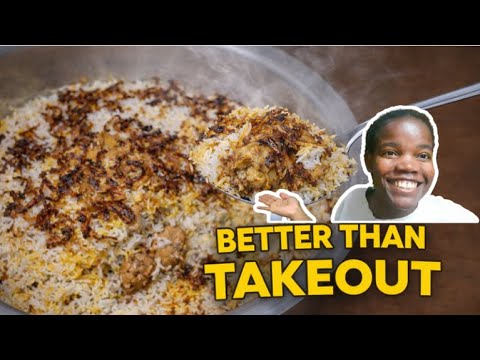 Homemade chicken biryani that tastes restaurant quality