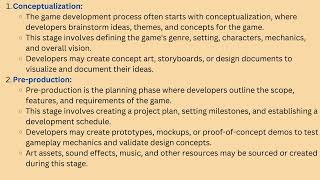 Here's a detailed explanation of the game development life cycle in Unity