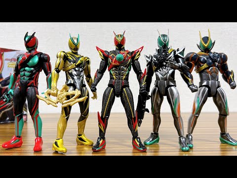 All Major Z Forms Assembled! Kamen Rider Z Xtreme & Z Oldelm