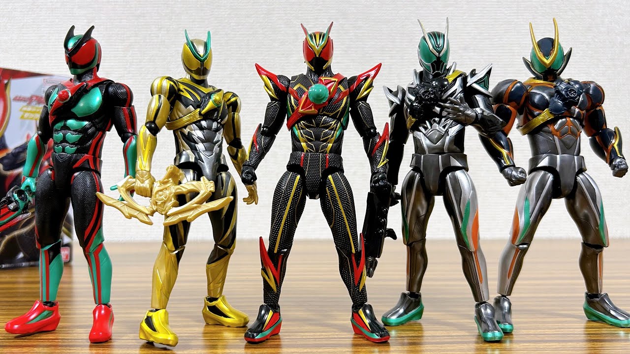 ゼッツ主要フォームが勢揃い！仮面ライダーゼッツエクスドリーム & ゼッツオルデルム レビュー！ライダーアクションフィギュア