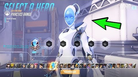 Overwatch - Echo Gameplay - New Hero! Ultimate Included