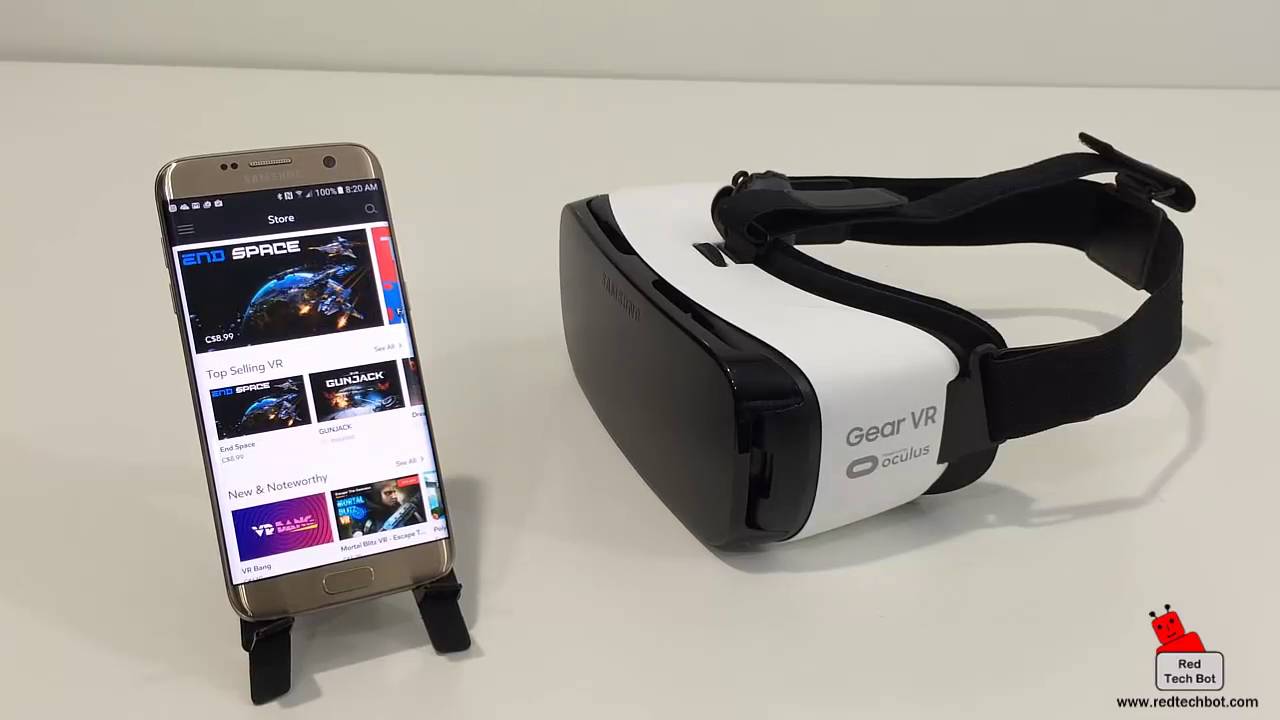 How the Samsung Gear VR Headset (Part 1) - YouTube