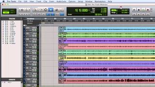 Pro Tools Window Overview