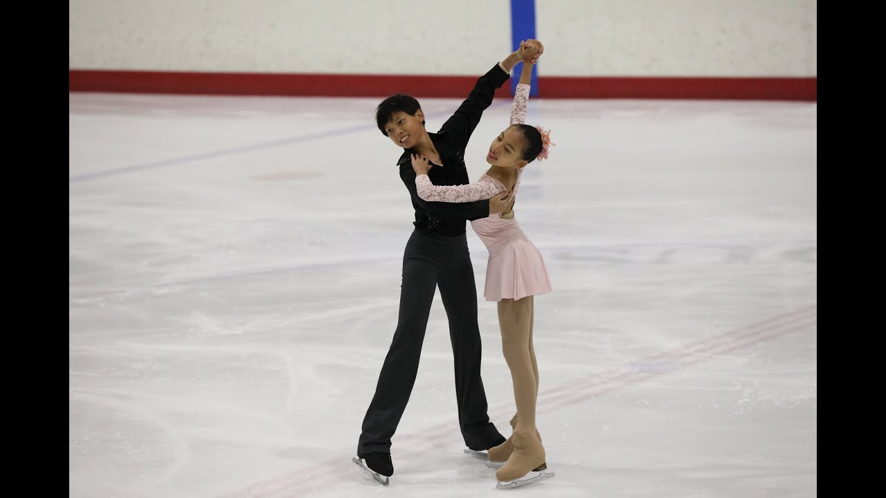 2021 Chesapeake Open Intermediate Combined Dance Gold Metal Winner Celine Chen & Nathan J. Chen