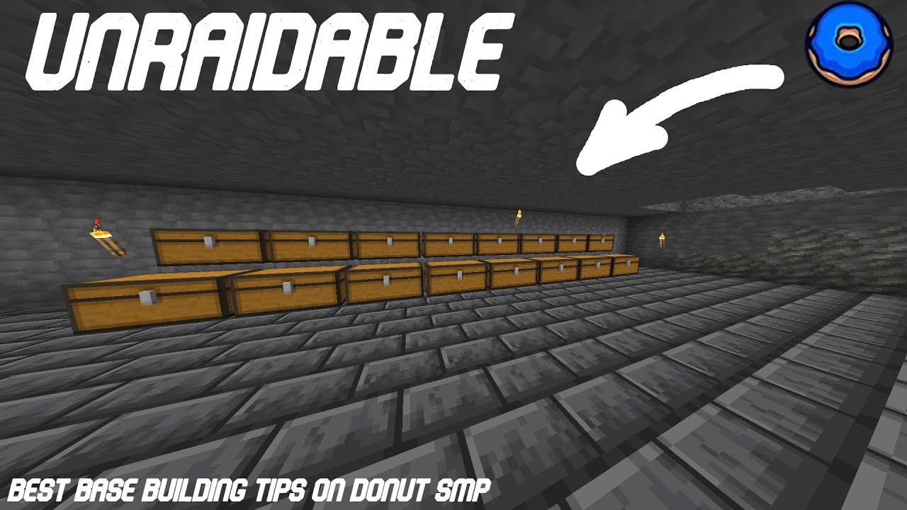 BEST WAY TO BUILD A DONUT SMP BASE - YouTube