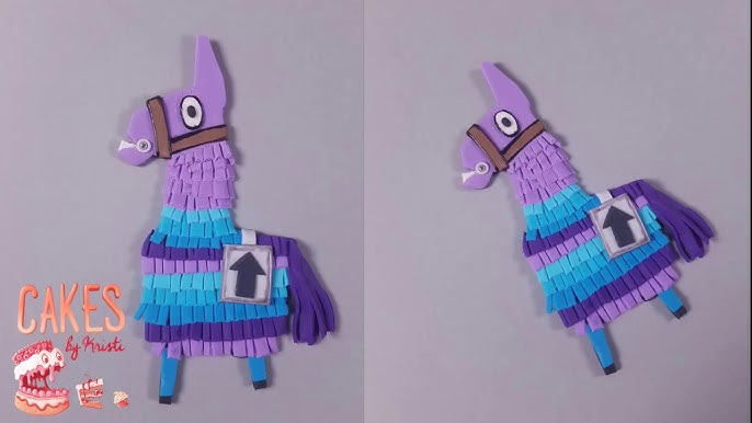 fortnite-llama-fondant-cake-topper-time-lapse-tutorial-youtube