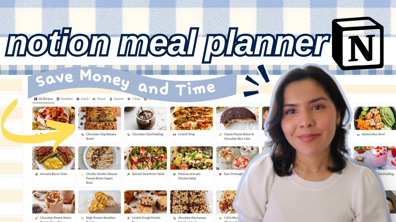 ULTIMATE MEAL PLANNER 📓 ✨beginner friendly✨ | organize easy meals, healthy recipes, & grocery lists