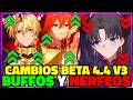 🤯¡TREMENDO NERFEO A RIN! ¿BUFF A HIMEKO Y GILGAMESH? 😱 | CAMBIOS BETA V3 4.4 | HONKAI STAR RAIL 4.4