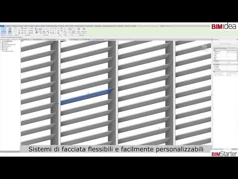 Video: Libreria BIM Di Facciate Volumetriche GRADAS