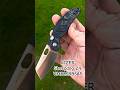 Kizer Sheepdog 2.9 Black Burlap Current Micarta model V3488.29BSA5