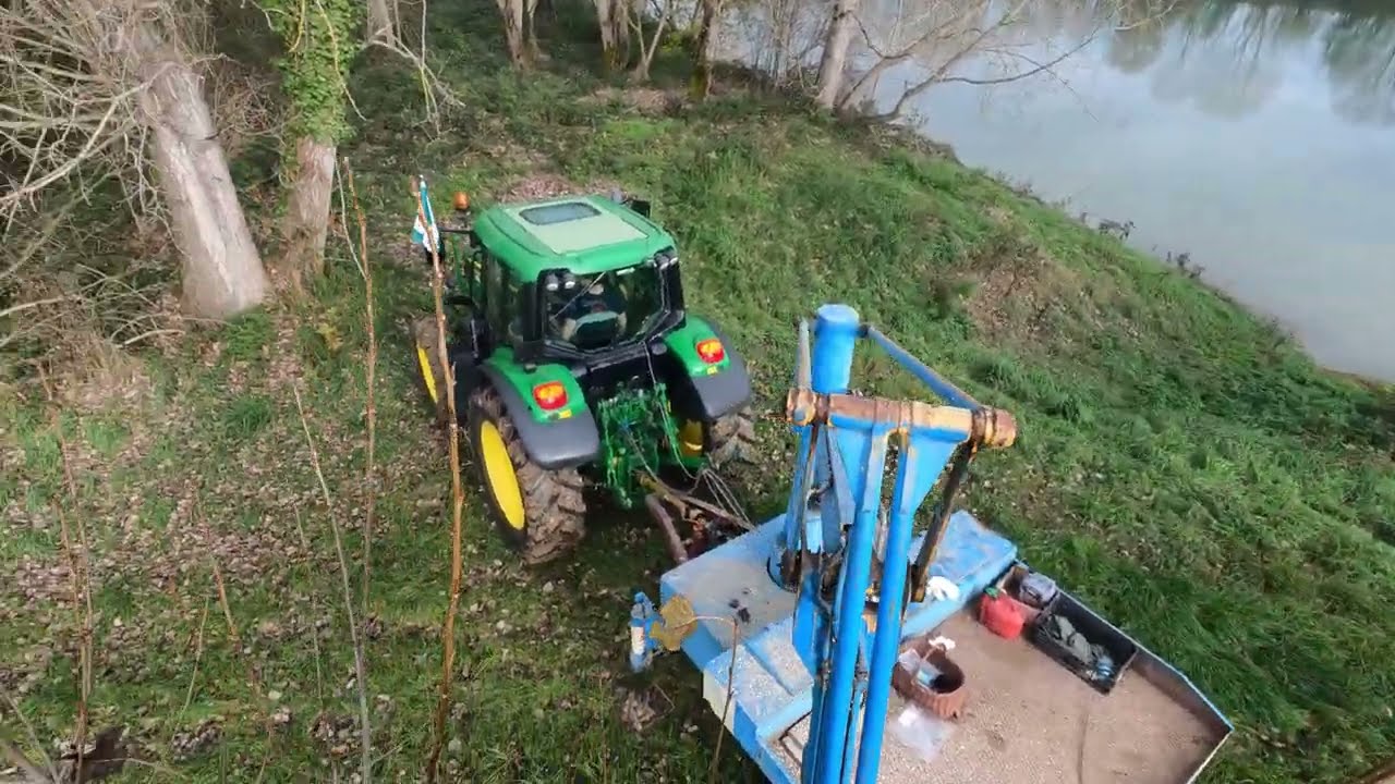 Elagage des peupliers